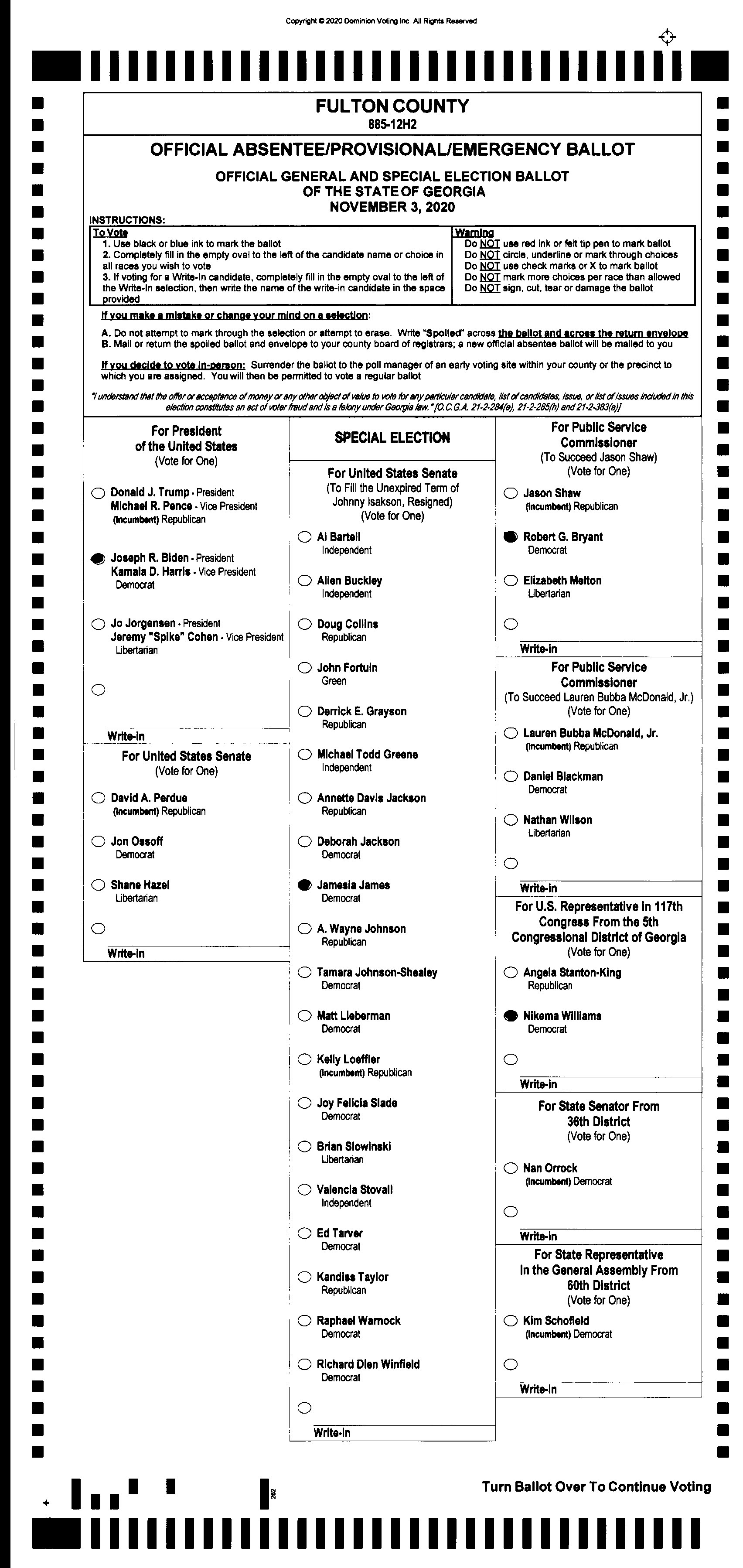 Source Ballot